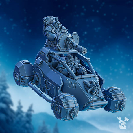 Tabletop Terrain Miniature Stormbringers Buggy