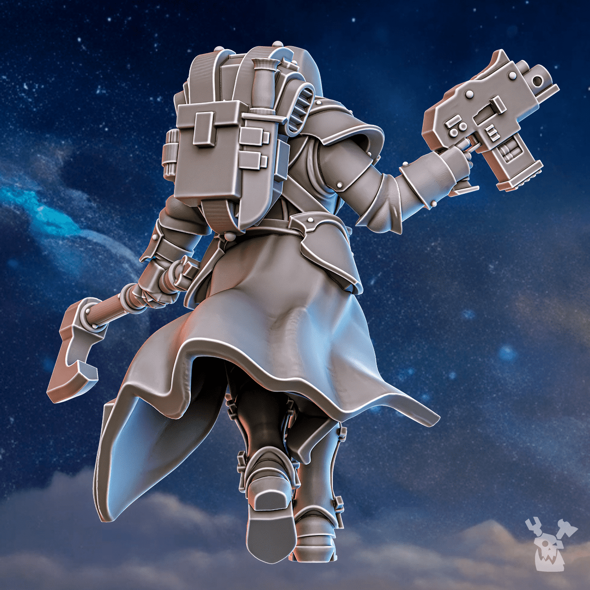 Tabletop Terrain Miniature Stormpride Sister Promo Model