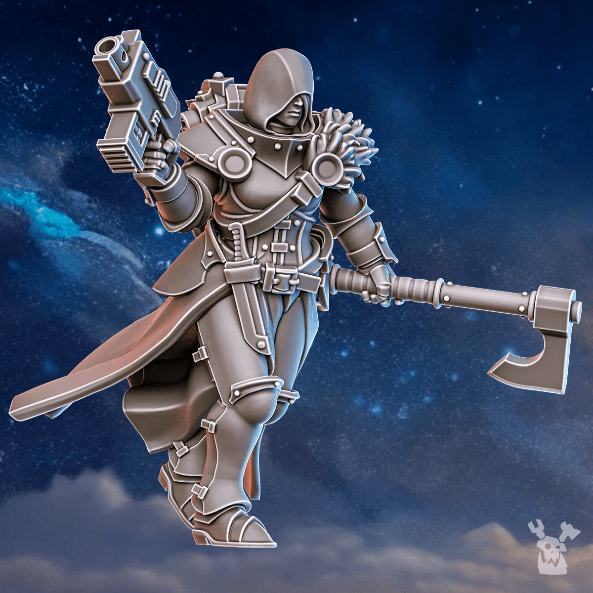 Tabletop Terrain Miniature Stormpride Sister Promo Model