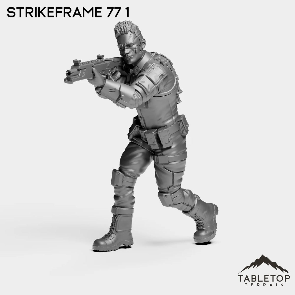 Tabletop Terrain Miniature StrikeFrame 77 1 Strike Frame - Channel 77