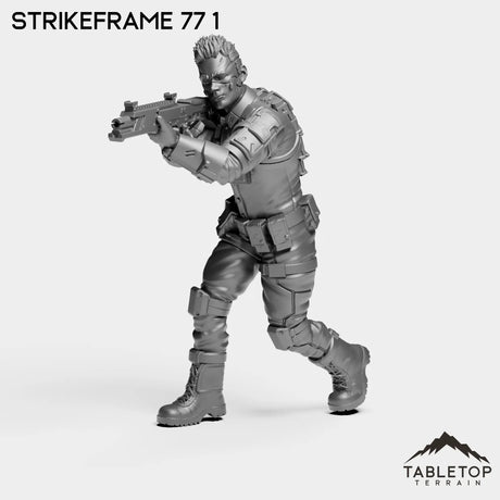 Tabletop Terrain Miniature StrikeFrame 77 1 Strike Frame - Channel 77