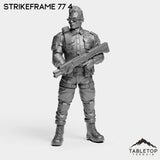 Tabletop Terrain Miniature StrikeFrame 77 4 Strike Frame - Channel 77