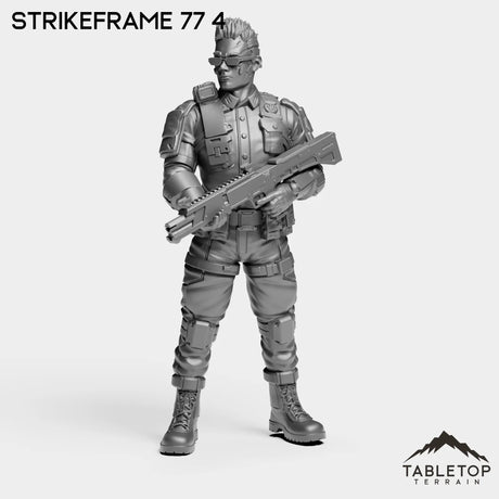 Tabletop Terrain Miniature StrikeFrame 77 4 Strike Frame - Channel 77