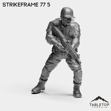 Tabletop Terrain Miniature StrikeFrame 77 5 Strike Frame - Channel 77
