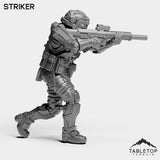Tabletop Terrain Miniature Striker - Black Stone Commandos