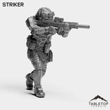 Tabletop Terrain Miniature Striker - Black Stone Commandos