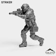 Tabletop Terrain Miniature Striker - Black Stone Commandos