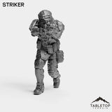 Tabletop Terrain Miniature Striker - Black Stone Commandos