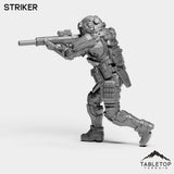 Tabletop Terrain Miniature Striker - Black Stone Commandos