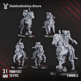 Tabletop Terrain Miniature Styxmoon Clibanarii  Squad (x5)
