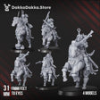 Tabletop Terrain Miniature Styxmoon Numidarii (x4)