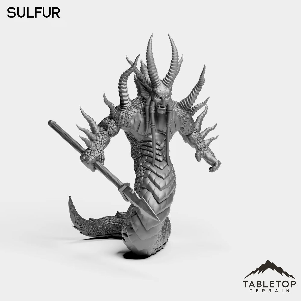Tabletop Terrain Miniature Sulfur