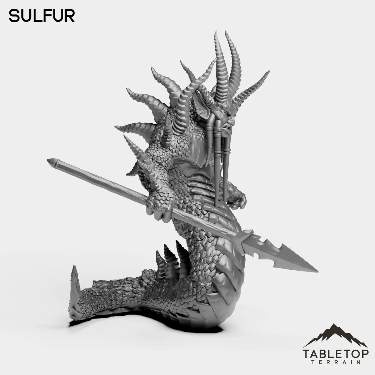 Tabletop Terrain Miniature Sulfur