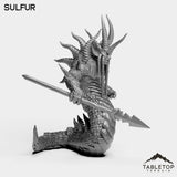 Tabletop Terrain Miniature Sulfur