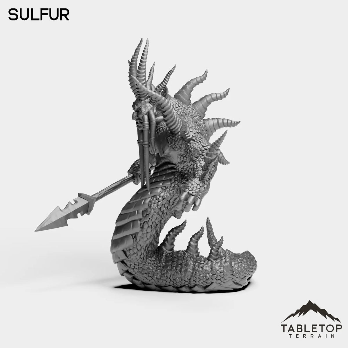 Tabletop Terrain Miniature Sulfur