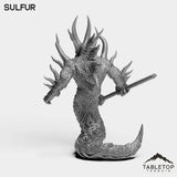 Tabletop Terrain Miniature Sulfur