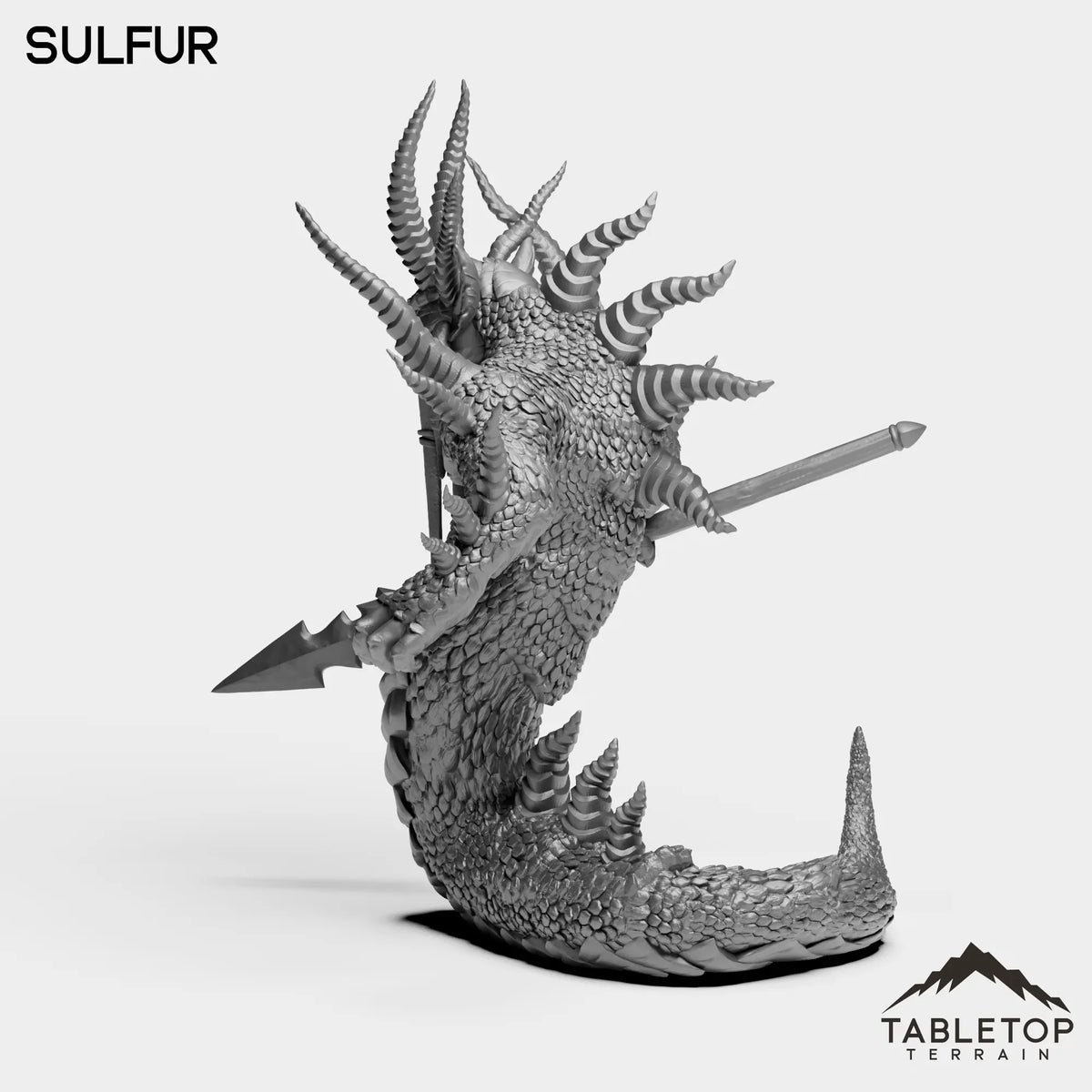 Tabletop Terrain Miniature Sulfur