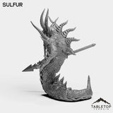 Tabletop Terrain Miniature Sulfur