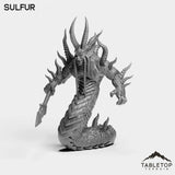 Tabletop Terrain Miniature Sulfur