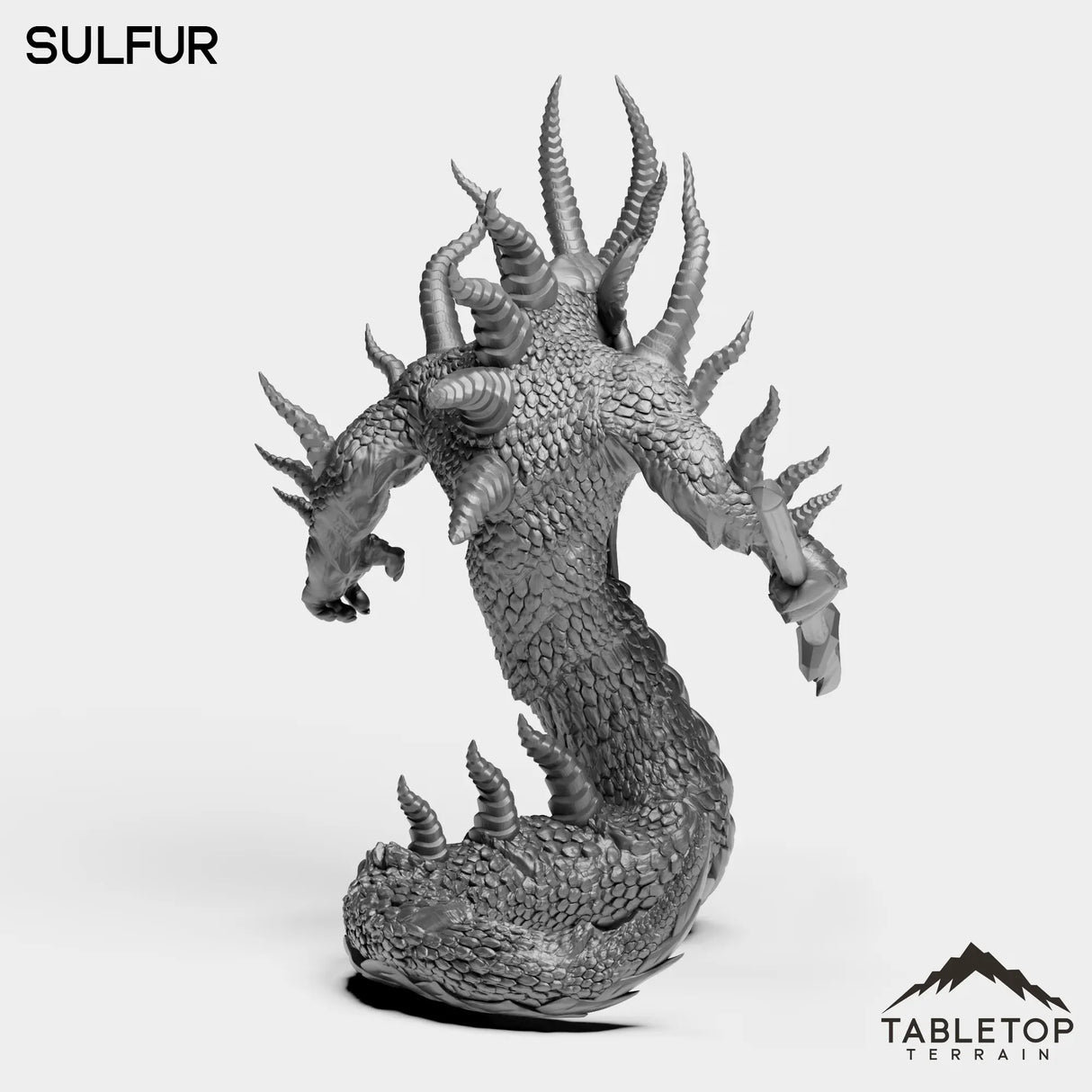 Tabletop Terrain Miniature Sulfur