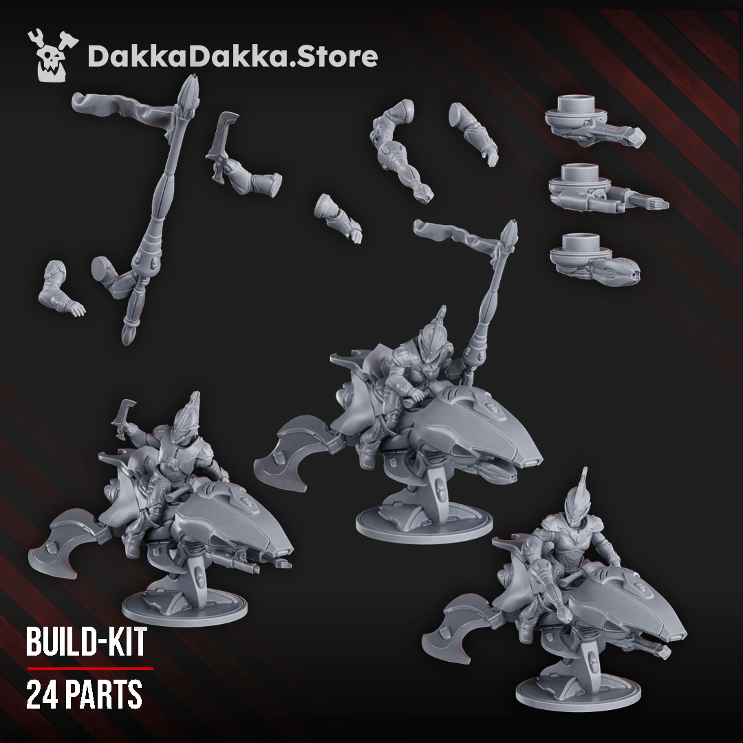 Tabletop Terrain Miniature Super Nova Spear Riders