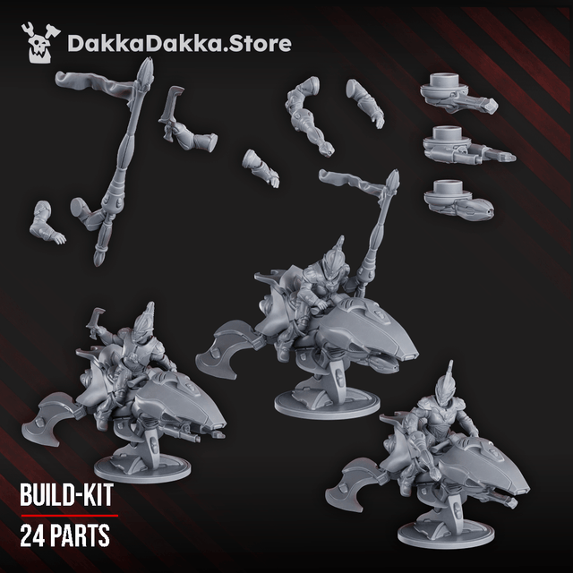 Tabletop Terrain Miniature Super Nova Spear Riders