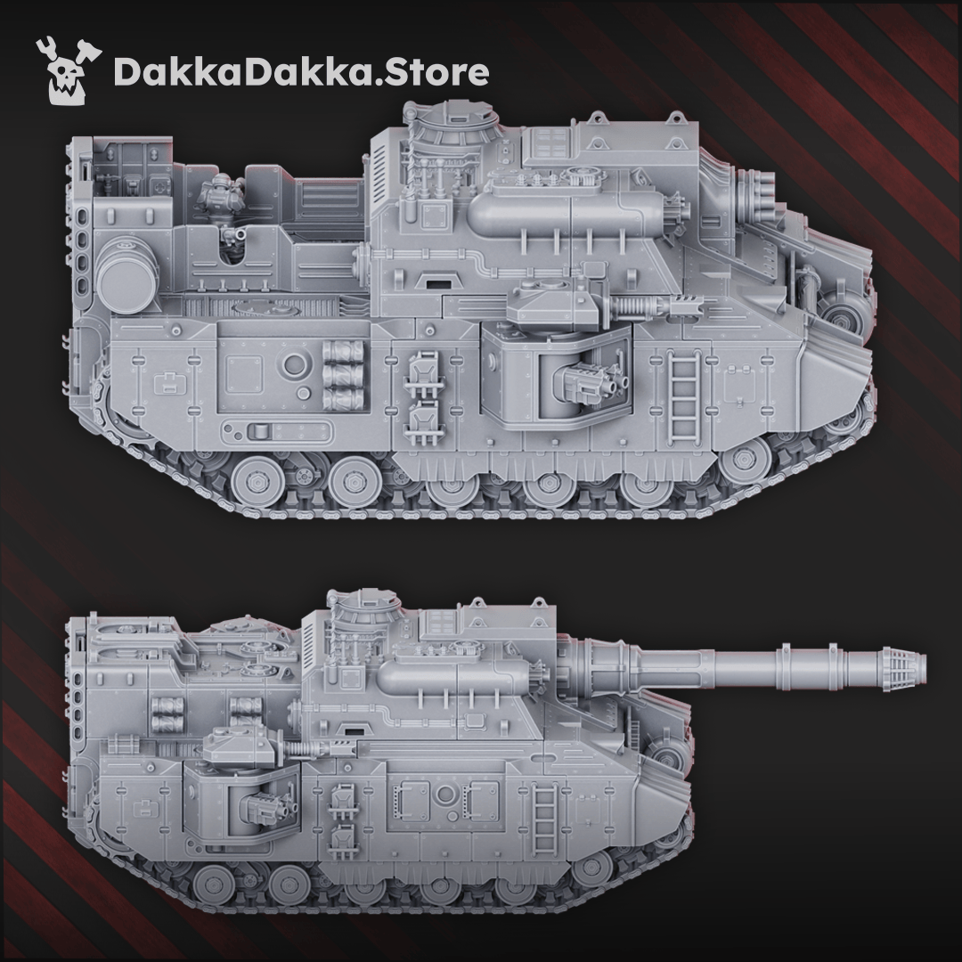 Tabletop Terrain Miniature Superheavy Tank "Gorgodon" G-6
