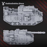Tabletop Terrain Miniature Superheavy Tank "Gorgodon" G-6