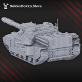 Tabletop Terrain Miniature Superheavy Tank "Gorgodon" G-6