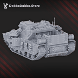 Tabletop Terrain Miniature Superheavy Tank "Gorgodon" G-6