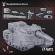 Tabletop Terrain Miniature Superheavy Tank "Gorgodon" G-6