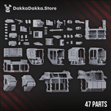 Tabletop Terrain Miniature Superheavy Tank "Gorgodon" G-6