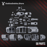 Tabletop Terrain Miniature Superheavy Tank "Smilodon" S-9