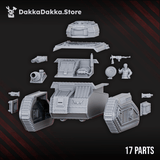 Tabletop Terrain Miniature Support Battle Tank Dragon III