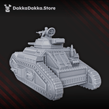 Tabletop Terrain Miniature Support Battle Tank Dragon III