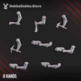 Tabletop Terrain Miniature Swarm of Miner Rats (build kit)