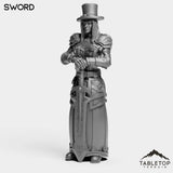 Tabletop Terrain Miniature Sword Werewolf Human Female