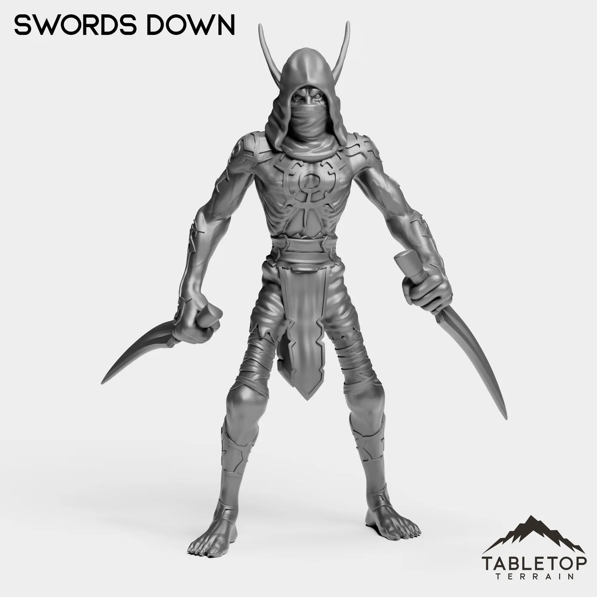 Tabletop Terrain Miniature Swords Down Darkness Nightfallen Rebel