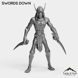 Tabletop Terrain Miniature Swords Down Darkness Nightfallen Rebel