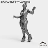 Tabletop Terrain Miniature Sylvia ''Dummy'' Alvarez - Mercenaries