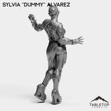 Tabletop Terrain Miniature Sylvia ''Dummy'' Alvarez - Mercenaries