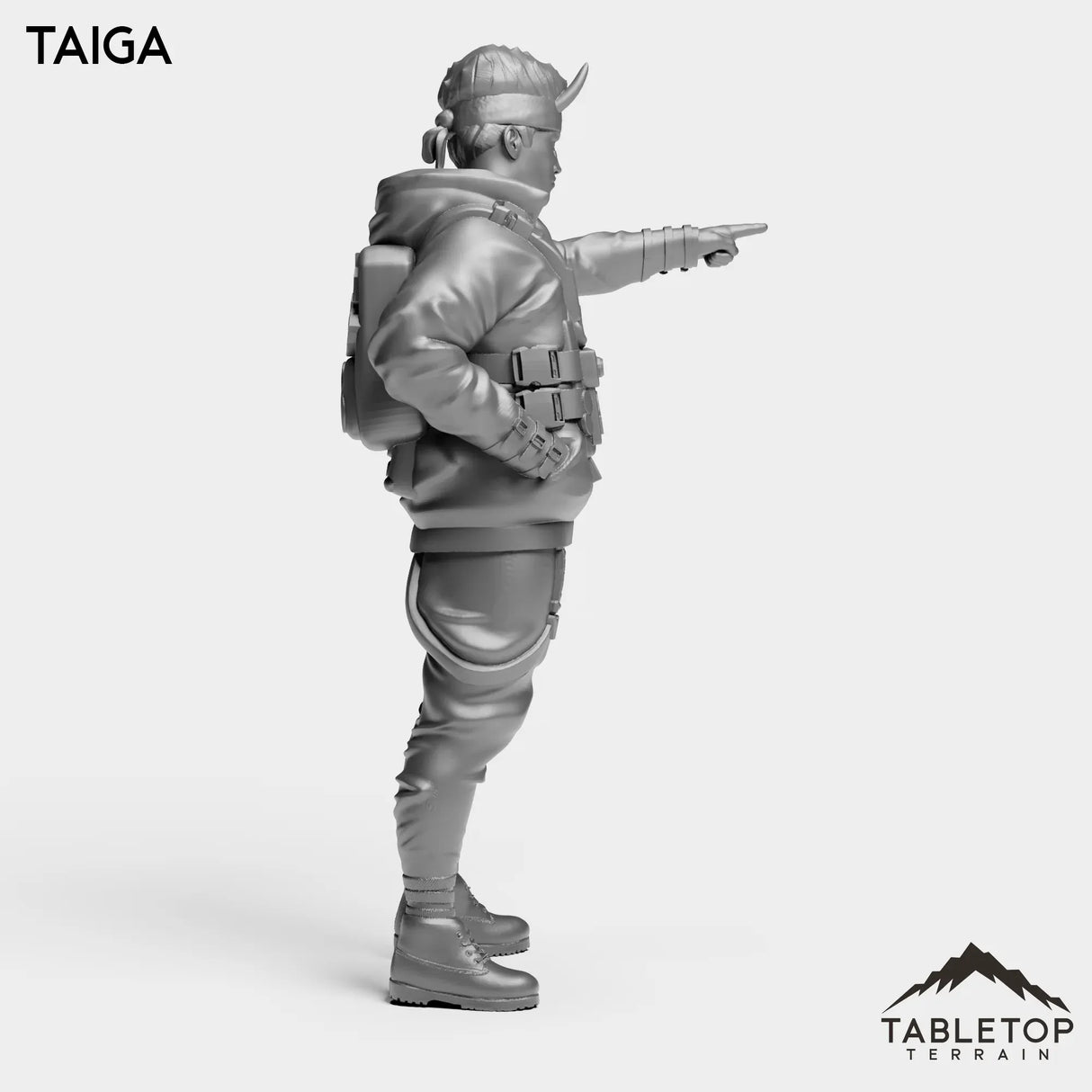 Tabletop Terrain Miniature Taiga - Strike Team Omega & Almighty Friends