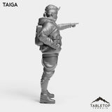 Tabletop Terrain Miniature Taiga - Strike Team Omega & Almighty Friends