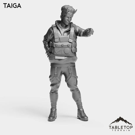 Tabletop Terrain Miniature Taiga - Strike Team Omega & Almighty Friends