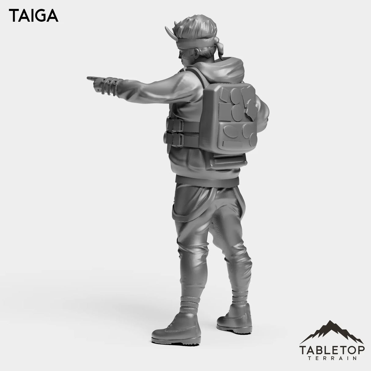 Tabletop Terrain Miniature Taiga - Strike Team Omega & Almighty Friends