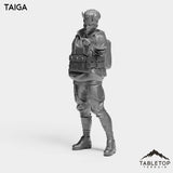 Tabletop Terrain Miniature Taiga - Strike Team Omega & Almighty Friends