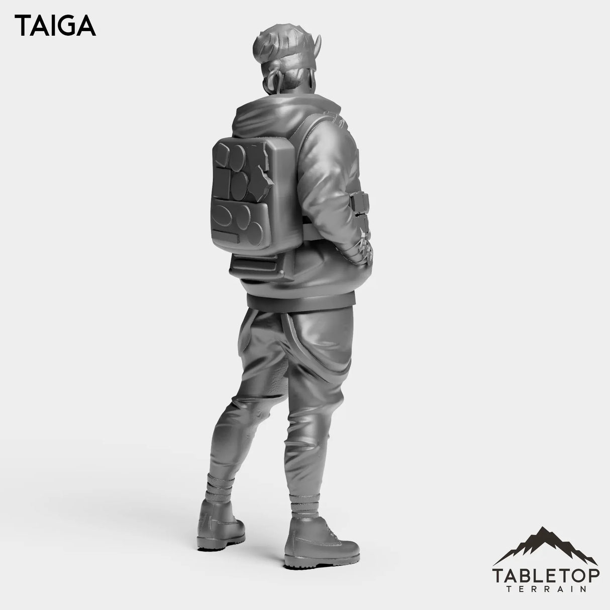 Tabletop Terrain Miniature Taiga - Strike Team Omega & Almighty Friends