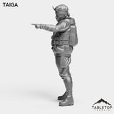 Tabletop Terrain Miniature Taiga - Strike Team Omega & Almighty Friends