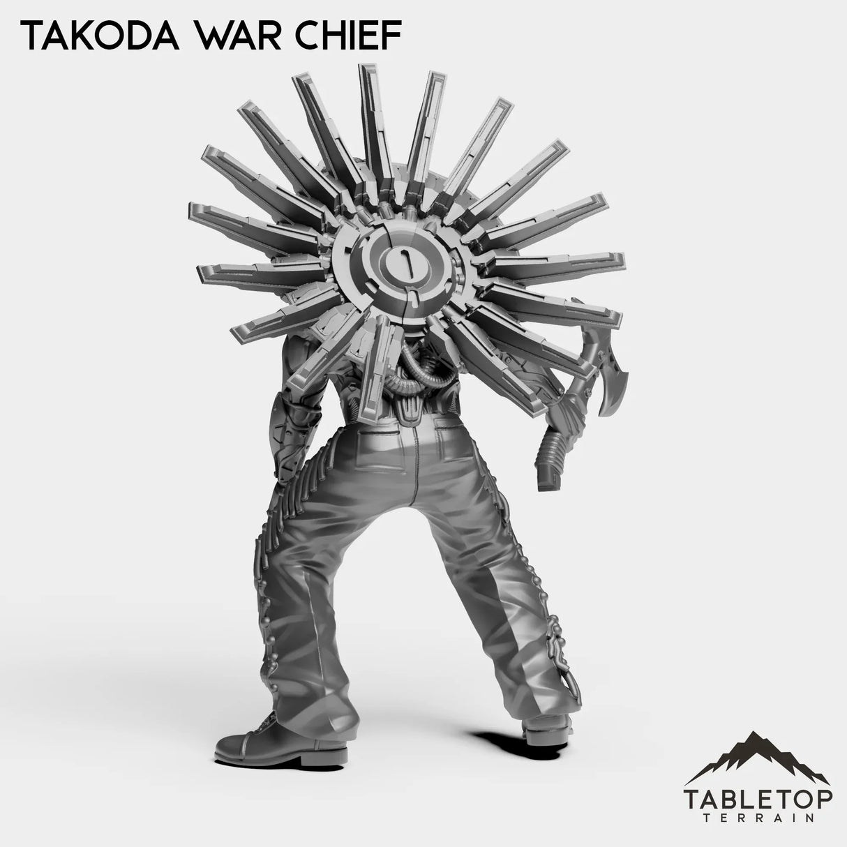 Tabletop Terrain Miniature TakodaWarChief - The Tribe