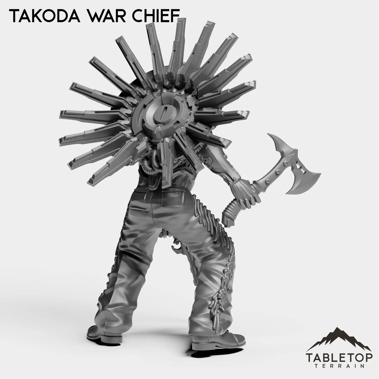 Tabletop Terrain Miniature TakodaWarChief - The Tribe